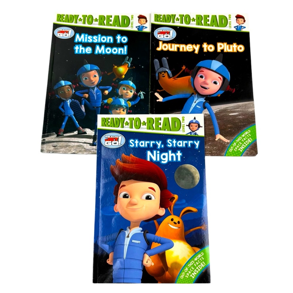 Ready Jet Go Book Lot Ready to Read Books